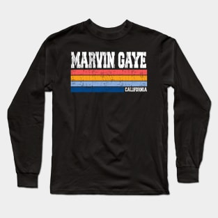 Marvin Gaye // Retro Style Long Sleeve T-Shirt